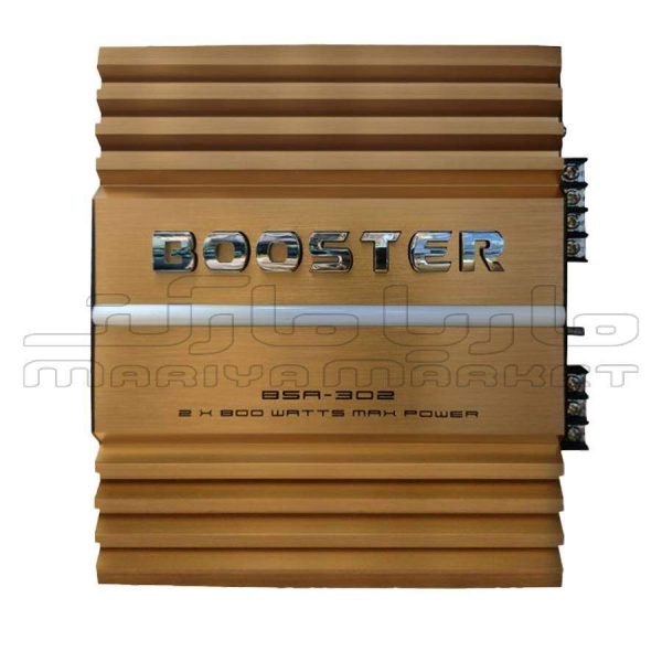 آمپلی فایر 2 کانال بوستر مدل booster BSA -302 | فروشگاه سیستم صوتی ماریامارکت