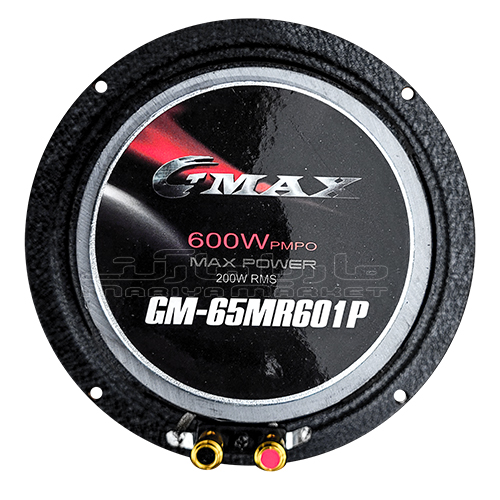 میدرنج 6 اینچ جی‌مکس مدل GMAX GM-65MR601P | فروشگاه سیستم صوتی خودرو ماریامارکت