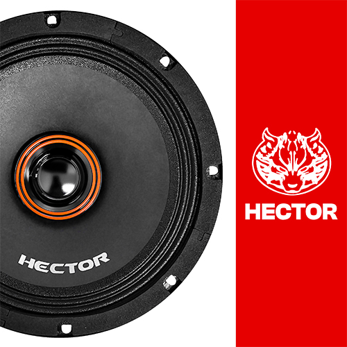 میدرنج 8 اینچ هکتور مدل Hector HE-840 | فروشگاه سیستم صوتی خودرو ماریامارکت