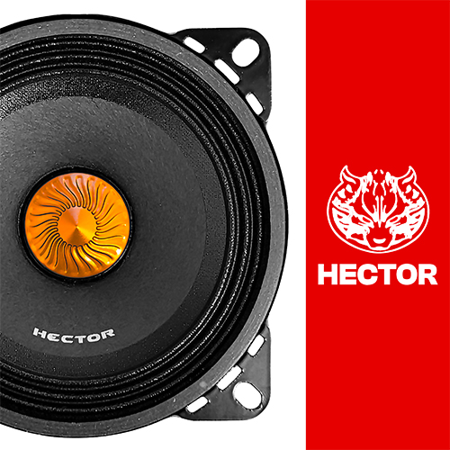 میدرنج 4 اینچ هکتور مدل Hector HE-40 | فروشگاه سیستم صوتی خودرو ماریامارکت