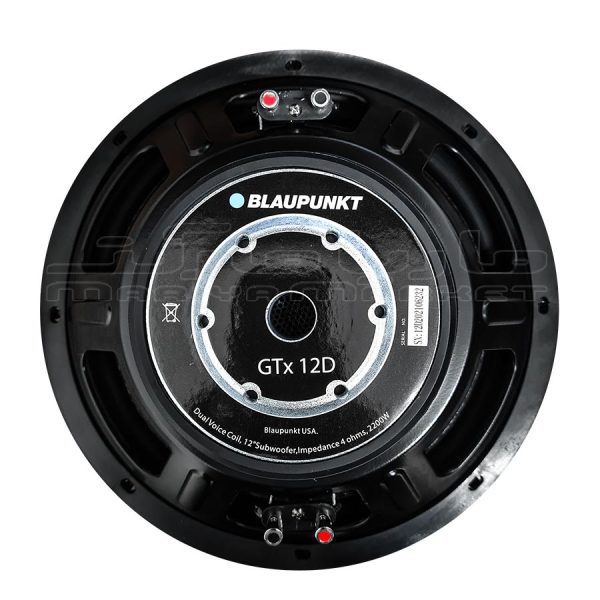 ساب ووفر 12 اینچ بلاپانکت مدل Blaupunkt GTX-12D | فروشگاه سیستم صوتی ماریامارکت