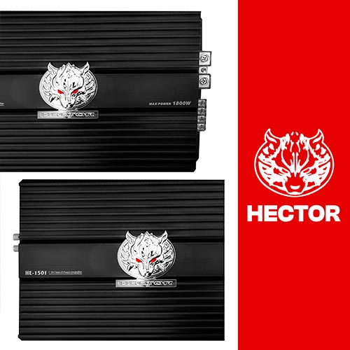 آمپلی فایر مونو هکتور مدل Hector HE-1501 | فروشگاه سیستم صوتی خودرو