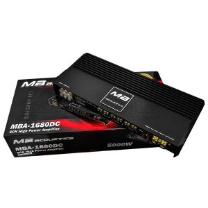 خرید آمپلی فایر شش کانال | آمپلی فایر 4 کانال ام بی اکوستیک مدل MBAcoustics MBA1680D