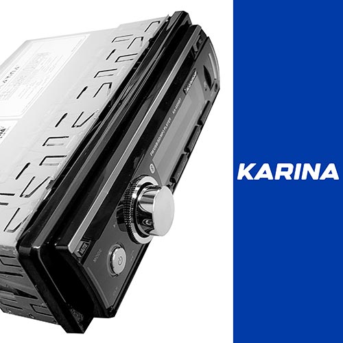پخش دکلس پنل جدا کارینا KA-4500BT | فروشگاه سیستم صوتی خودرو ماریامارکت