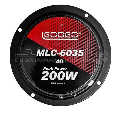 میدرنج 6.5 اینچ لئودئو مدل MLC-6035 | فروشگاه سیستم صوتی ماریامارکت