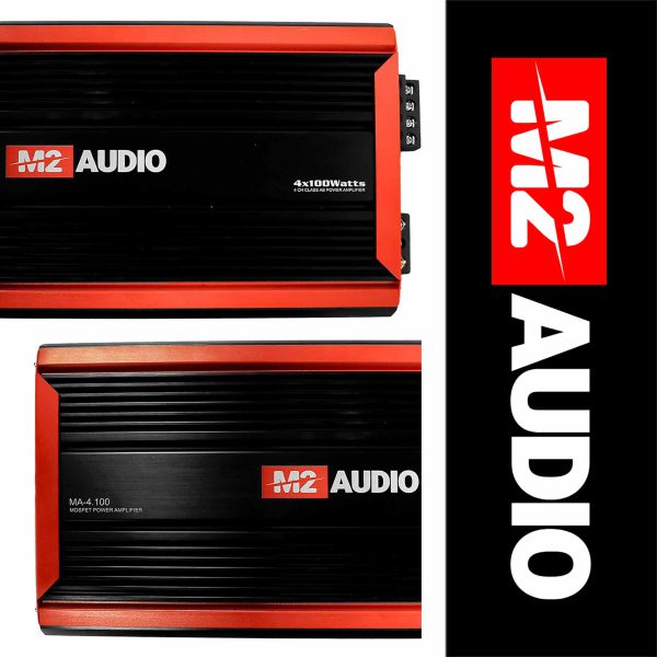 آمپلی فایر چهارکانال M2 Audio مدل MA-4.100