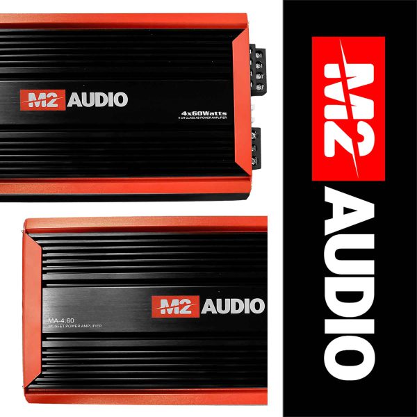 آمپلی فایر چهارکانال M2 Audio مدل MA-4.80