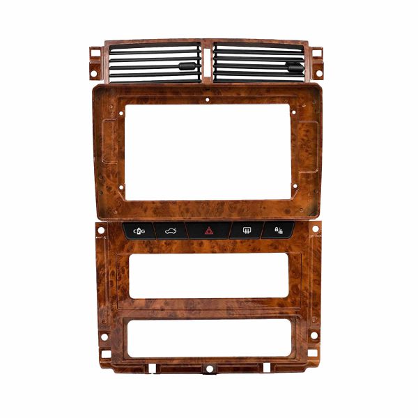 قاب مانیتور پژو 405 جدید (طرح چوبی)