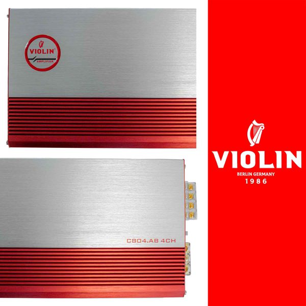 آمپلی فایر چهارکانال ویولین مدل C804.AB
