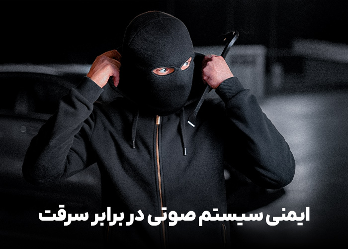 ایمنی سیستم صوتی در برابر سرقت