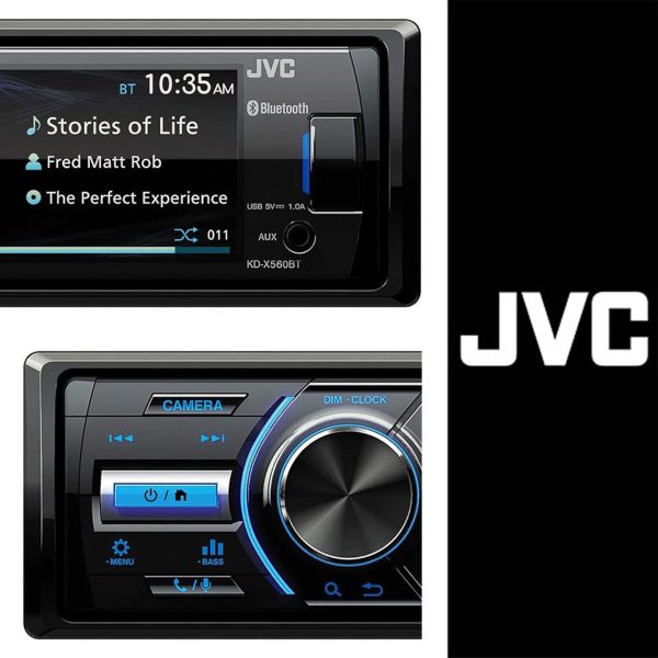 پخش جی وی سی مدل KD_X560BT