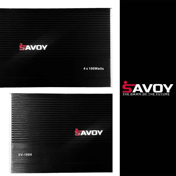 آمپلی فایر 4 کانال ساووی مدل SV_1004