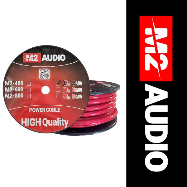 کابل برق 2 گیج M2 Audio