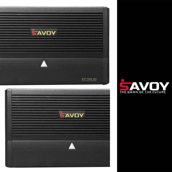 آمپلی فایر 4 کانال ساووی مدل SV-100.4D