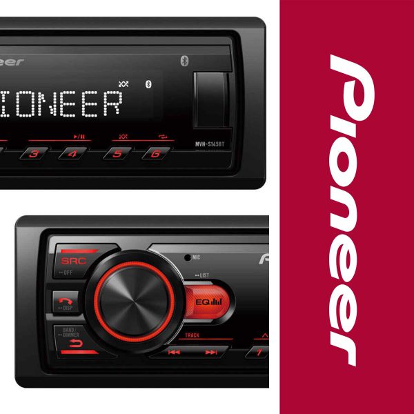 پخش دکلس پایونیر مدل MVH-S145BT